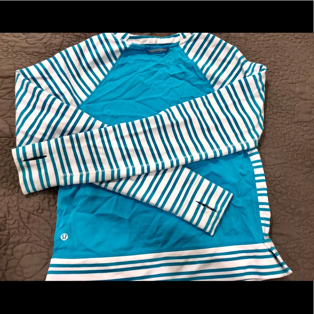 Striped Lululemon Sweatshirt